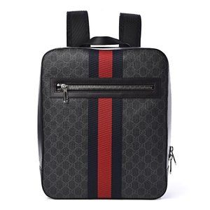 GUCCI GG Supreme Backpack 478324 Black